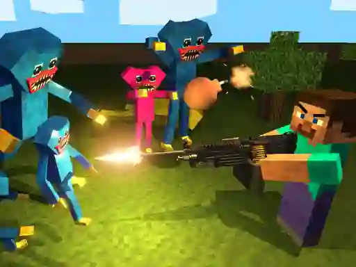 Mine Shooter: Huggy's Attack — δωρεάν online παιχνίδι