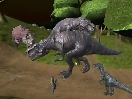 Mightnight Multiplayer Dinosaur Hunt — δωρεάν online παιχνίδι