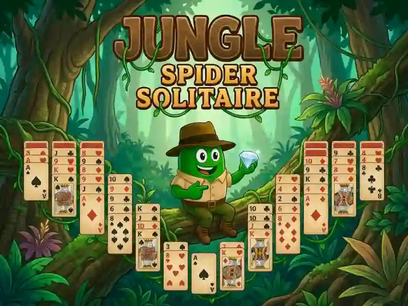 Jungle Spider Solitaire — δωρεάν online παιχνίδι