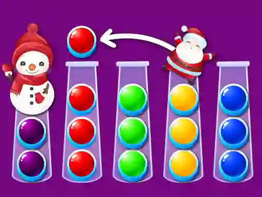Ball Sort Xmas — δωρεάν online παιχνίδι