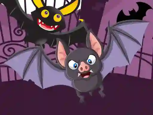 Scary Midnight Hidden Bats — δωρεάν online παιχνίδι