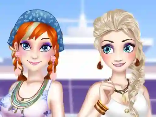 Ella and Anna Spring Break — δωρεάν online παιχνίδι