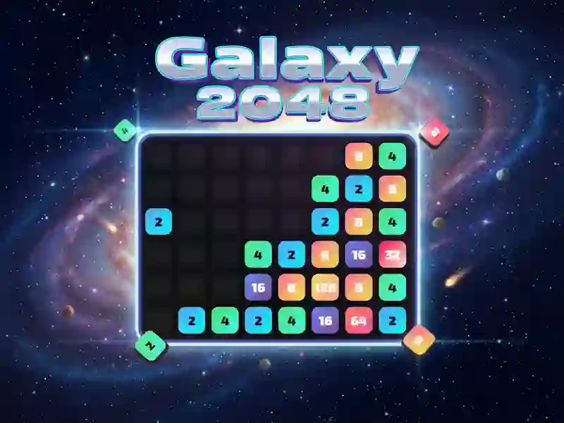 Galaxy 2048 — δωρεάν online παιχνίδι