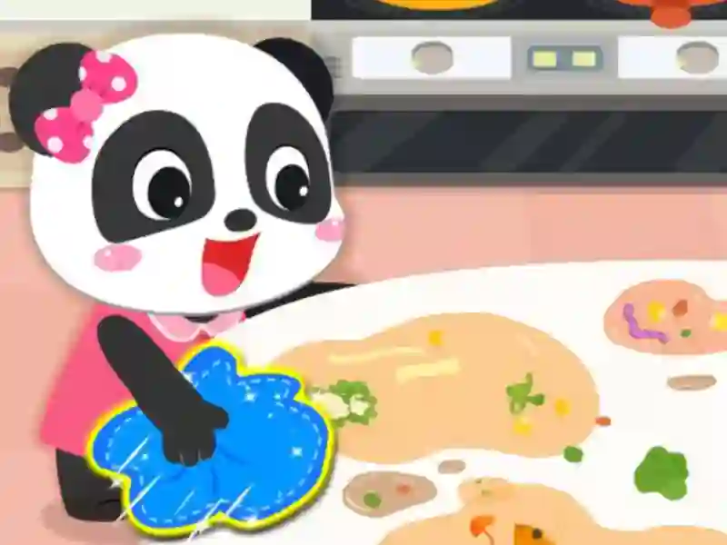 Baby Panda Cleanup — δωρεάν online παιχνίδι