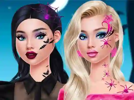 Pop Culture Halloween Makeup — δωρεάν online παιχνίδι