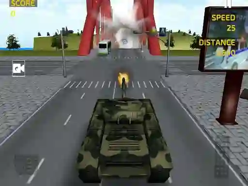 Army Tank Driving Simulation — δωρεάν online παιχνίδι