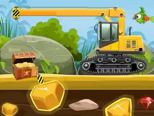 Gold Truck Crane — δωρεάν online παιχνίδι