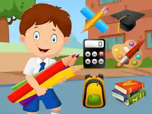 School Match 3 — δωρεάν online παιχνίδι