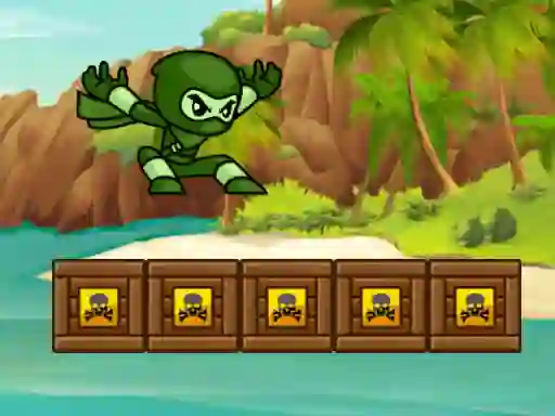 Green Ninja Run — δωρεάν online παιχνίδι