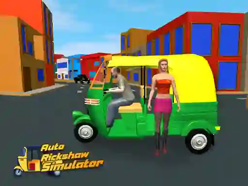 Auto Rickshaw Simulator — δωρεάν online παιχνίδι