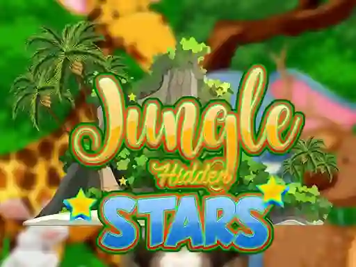 Jungle Hidden Stars — δωρεάν online παιχνίδι