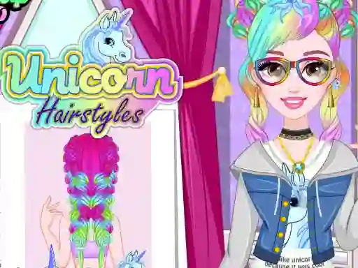 Unicorn Hairstyles — δωρεάν online παιχνίδι