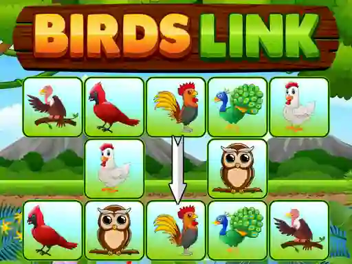 Birds Link — δωρεάν online παιχνίδι