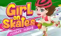 Girl on Skates: Flower Power — δωρεάν online παιχνίδι