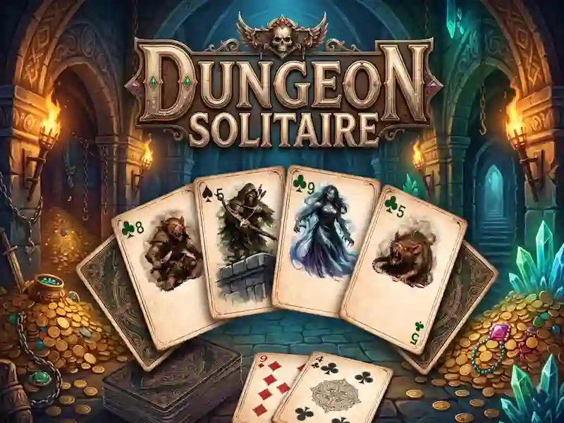Dungeon Solitaire — δωρεάν online παιχνίδι