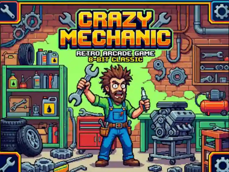 Crazy Mechanic — δωρεάν online παιχνίδι