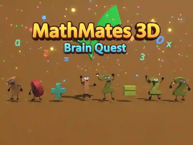 MathMates 3D: Brain Quest — δωρεάν online παιχνίδι