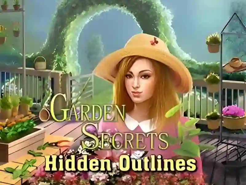 Garden Secrets Hidden Objects by Outline — δωρεάν online παιχνίδι