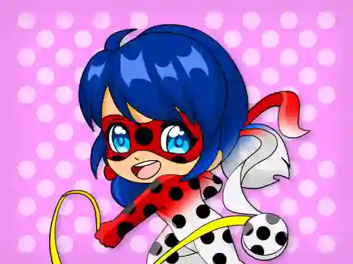 Chibi Dottedgirl Coloring Book — δωρεάν online παιχνίδι
