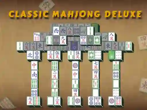 Mahjong Classic Deluxe — δωρεάν online παιχνίδι