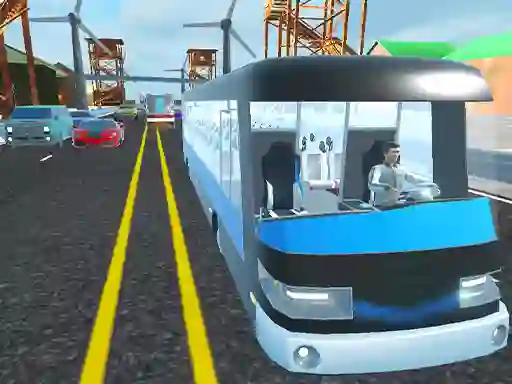 Highway Bus Rush — δωρεάν online παιχνίδι