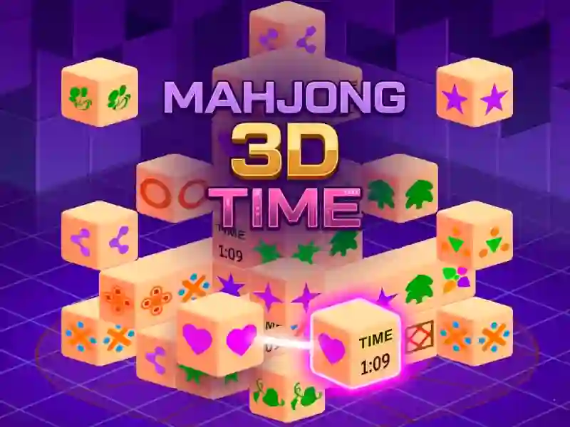Mahjong 3D Time — δωρεάν online παιχνίδι