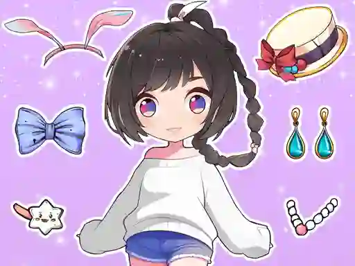Princess Doll Dress Up Beauty — δωρεάν online παιχνίδι