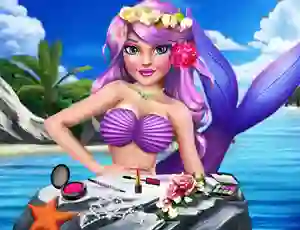 Princess Mermaid Makeup Style — δωρεάν online παιχνίδι