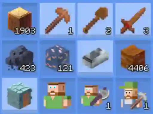 Grindcraft Remastered — δωρεάν online παιχνίδι