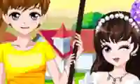 Romantic Spring Couple — δωρεάν online παιχνίδι