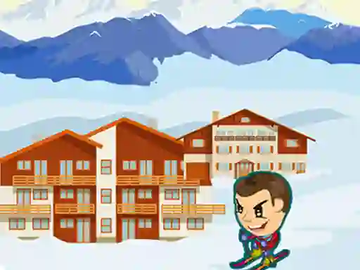 Zigzag Snow Ski — δωρεάν online παιχνίδι