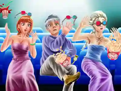 Ice Family Movie Night — δωρεάν online παιχνίδι