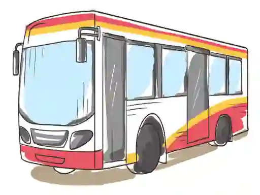 Cartoon Bus Slide — δωρεάν online παιχνίδι