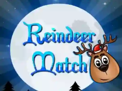 Reindeer Match — δωρεάν online παιχνίδι