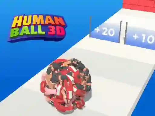 Human Ball 3d — δωρεάν online παιχνίδι