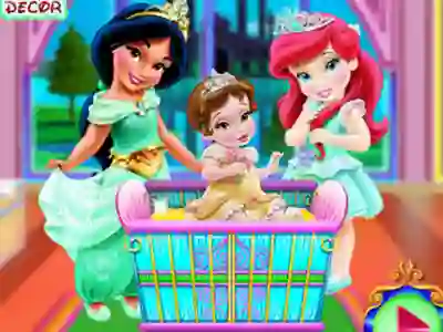 Baby Princesses Bedroom Decor — δωρεάν online παιχνίδι