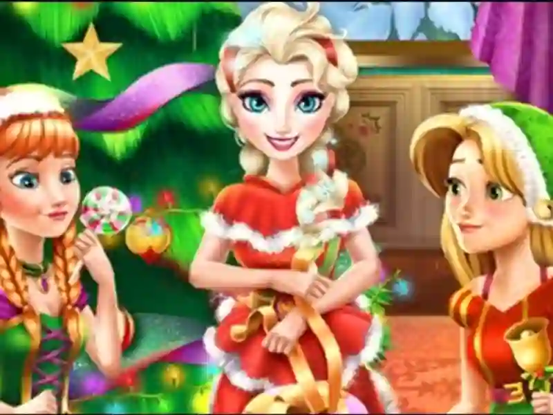 Disney Princess Christmas Party — δωρεάν online παιχνίδι