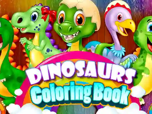 Dinosaurs Coloring Book — δωρεάν online παιχνίδι