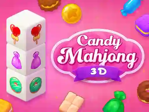 Candy Mahjong 3D — δωρεάν online παιχνίδι