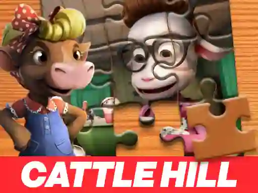 Christmas at Cattle Hill Jigsaw Puzzle — δωρεάν online παιχνίδι