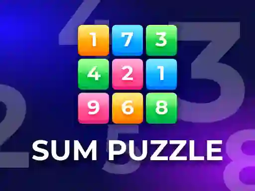 Sum Puzzle: Arithmetic — δωρεάν online παιχνίδι