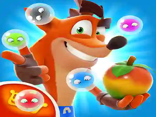 Crash Bandicoot Bubbles — δωρεάν online παιχνίδι