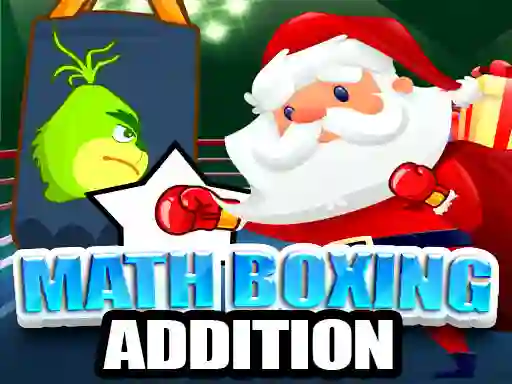 Math Boxing Christmas Addition — δωρεάν online παιχνίδι