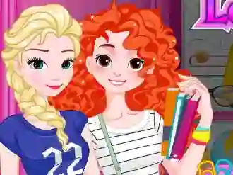 Princesses Back to School 2: School Lockers — δωρεάν online παιχνίδι