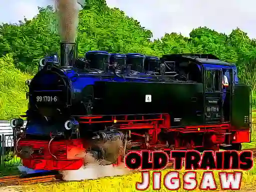 Old Trains Jigsaw — δωρεάν online παιχνίδι