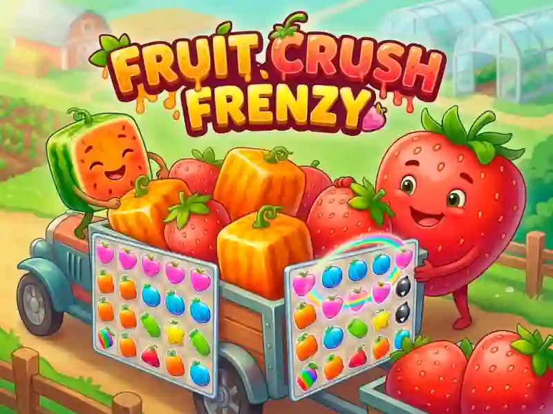 Fruit Crush Frenzy — δωρεάν online παιχνίδι