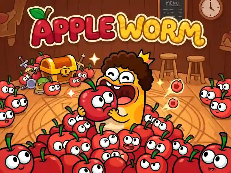 Apple Worm — δωρεάν online παιχνίδι