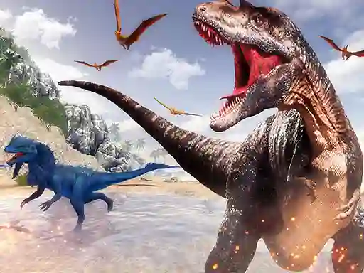 Deadly Dinosaur Hunter Shooter — δωρεάν online παιχνίδι