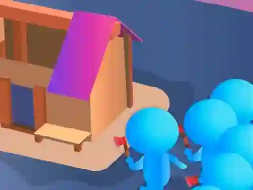 Crowd Lumberjack — δωρεάν online παιχνίδι