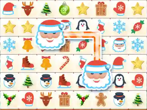 Onet Winter Christmas Mahjong — δωρεάν online παιχνίδι